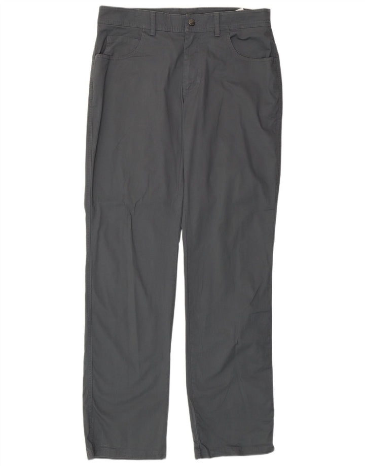 Pantaloni casual dritti da uomo Columbia W32 L34 cotone grigio