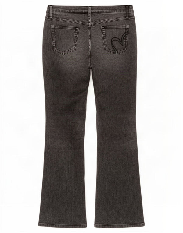 Jeans Marks & Spencer Per Una Bootcut da donna UK 12 Medio W30 L30 Grigio
