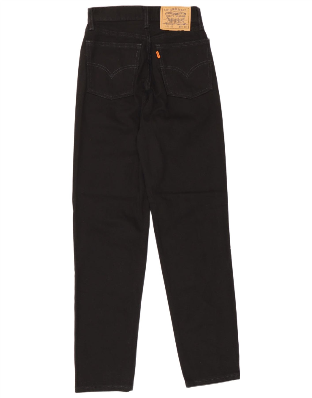 Jeans Levi's 891 affusolati da donna W26 L30 cotone nero