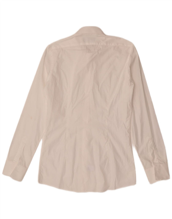 Camicia formale da uomo Carlo Pignatelli taglia 38 15 cotone bianco medio