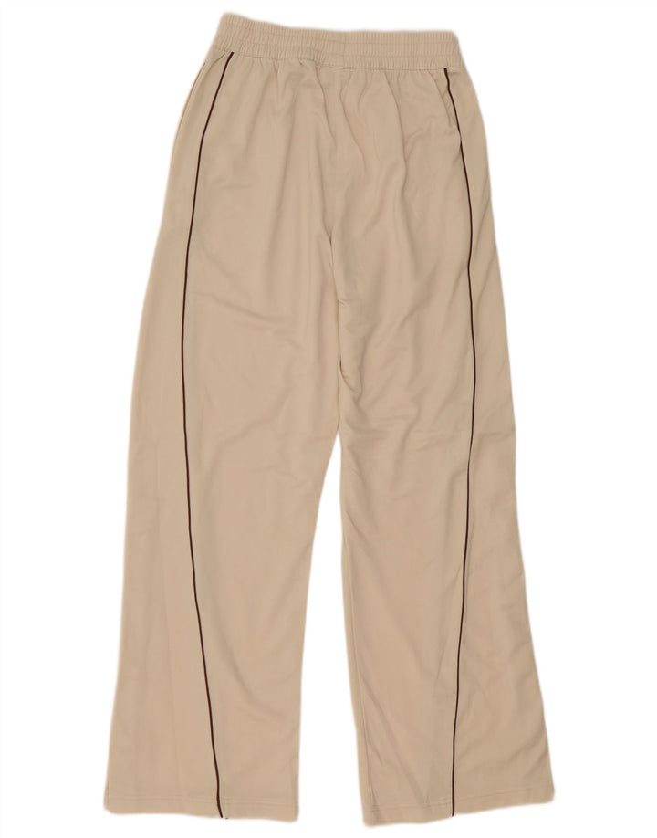 Pantaloni da tuta da uomo Reebok medio poliestere bianco sporco