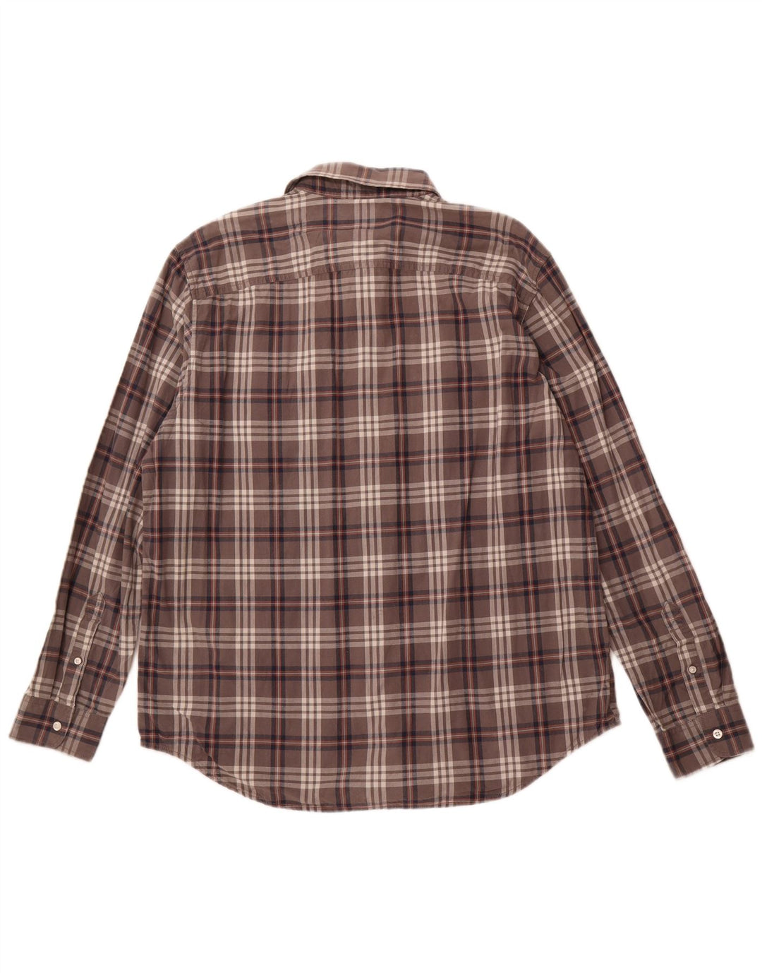 Camicia da uomo Regular Fit TIMBERLAND XL in cotone a quadri grigio