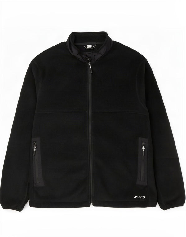 Giacca in pile da uomo Musto UK 40 grande poliestere nero