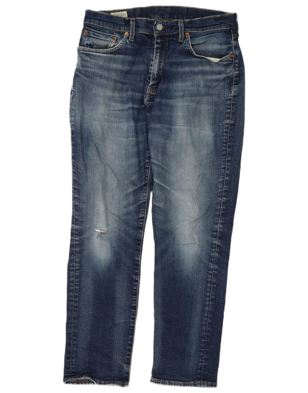 Jeans slim da uomo Levi's W32 L30 cotone blu