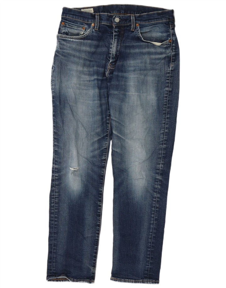 Jeans slim da uomo Levi's W32 L30 cotone blu
