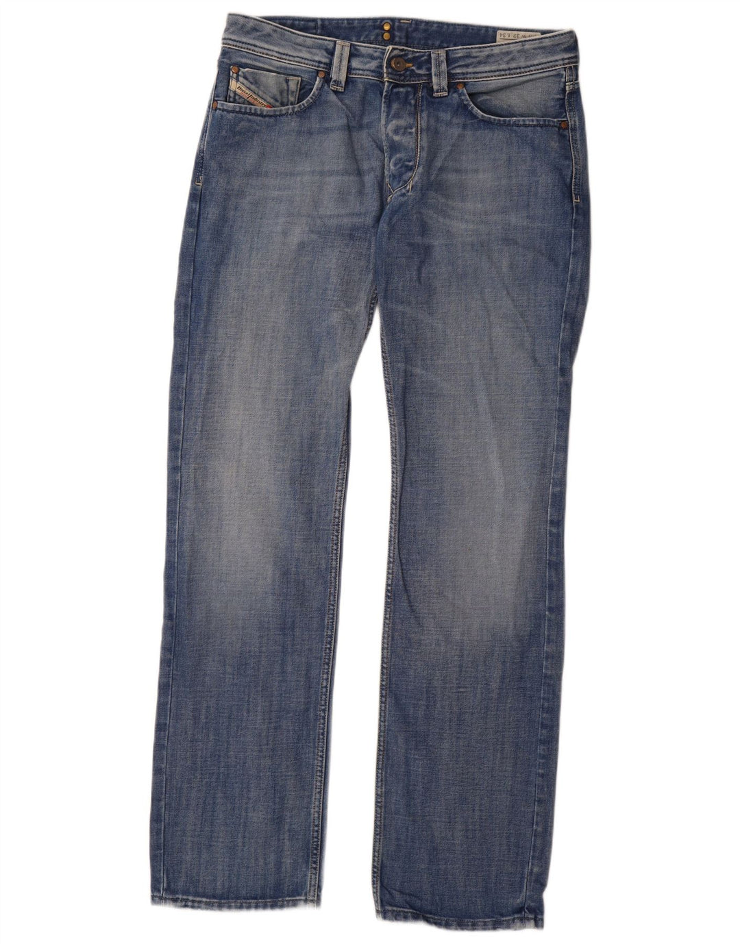 Jeans dritti da uomo Diesel Larkee W32 L34 cotone blu
