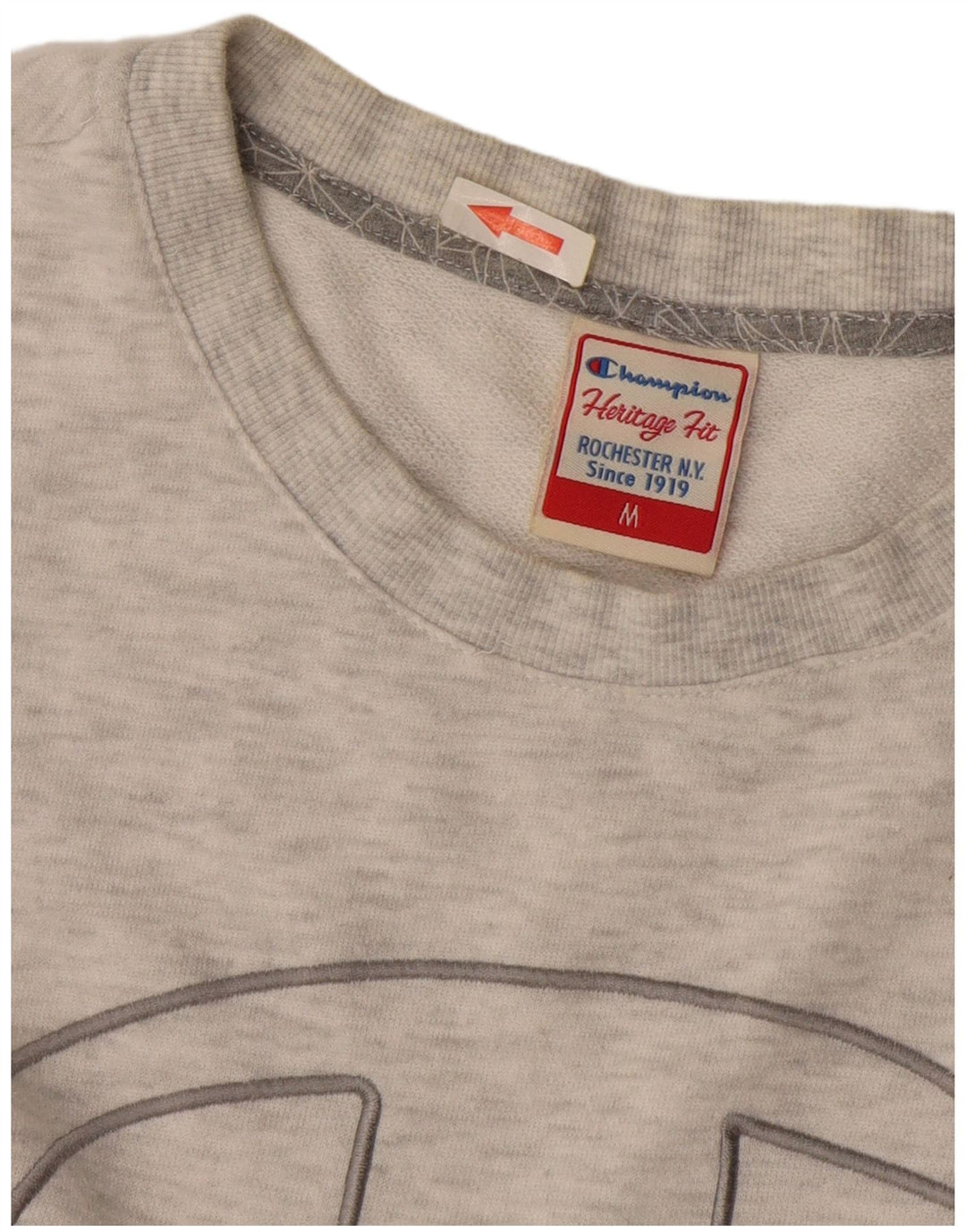 Felpa con grafica Champion da donna Heritage Fit, UK 14, grigio medio