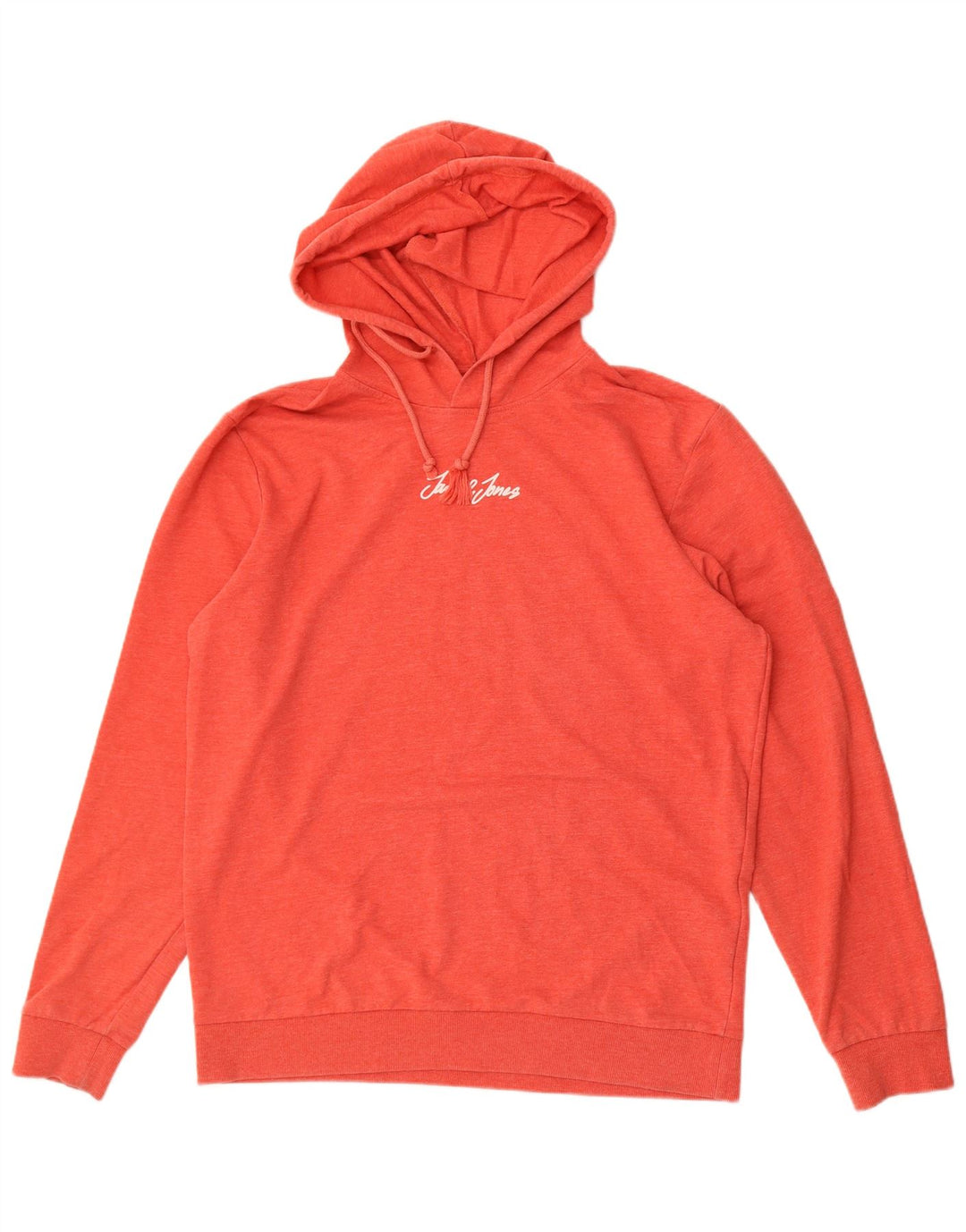 Jack & Jones Felpa con cappuccio da uomo XL Rosso Poliestere