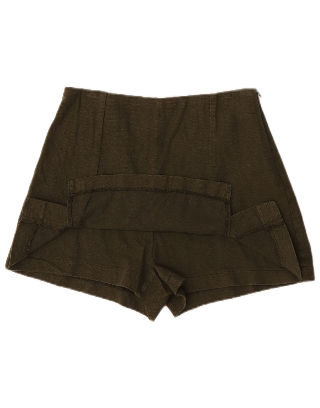 Pantaloni caldi da donna Zara XS W24 cotone kaki
