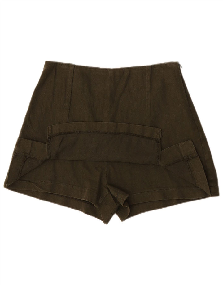 Pantaloni caldi da donna Zara XS W24 cotone kaki