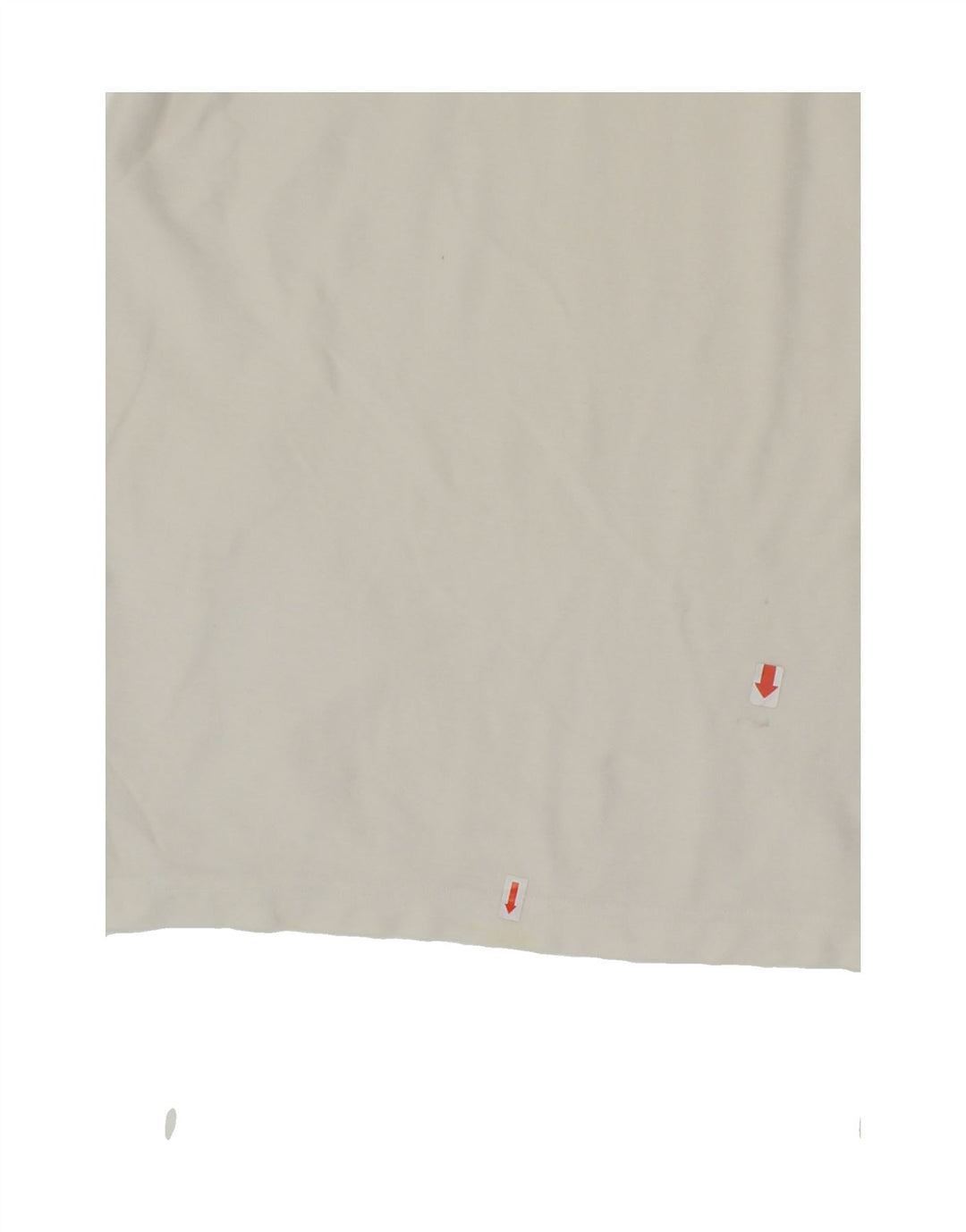 IZOD Mens Polo Shirt Medium Off White Cotton Vintage Izod and Second-Hand Izod from Messina Hembry 