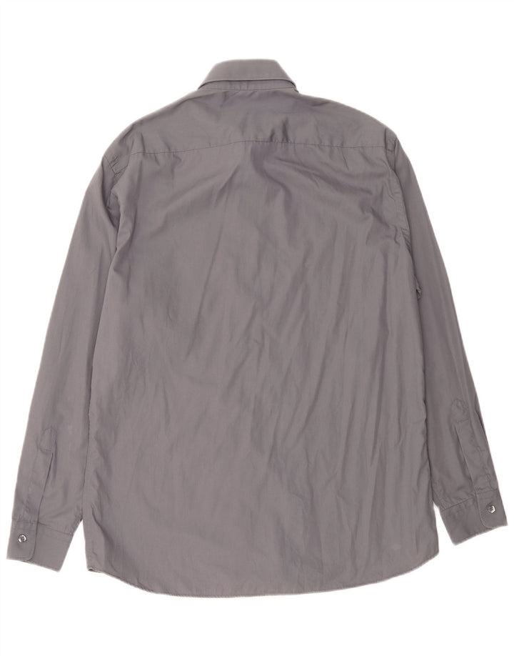 Camicia da uomo Hugo Boss taglia 40 15 1/2 grigio medio