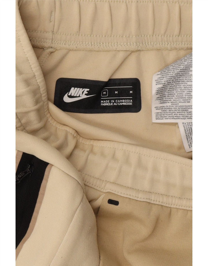 NIKE Pantaloni da tuta da uomo Joggers in cotone color block beige medio