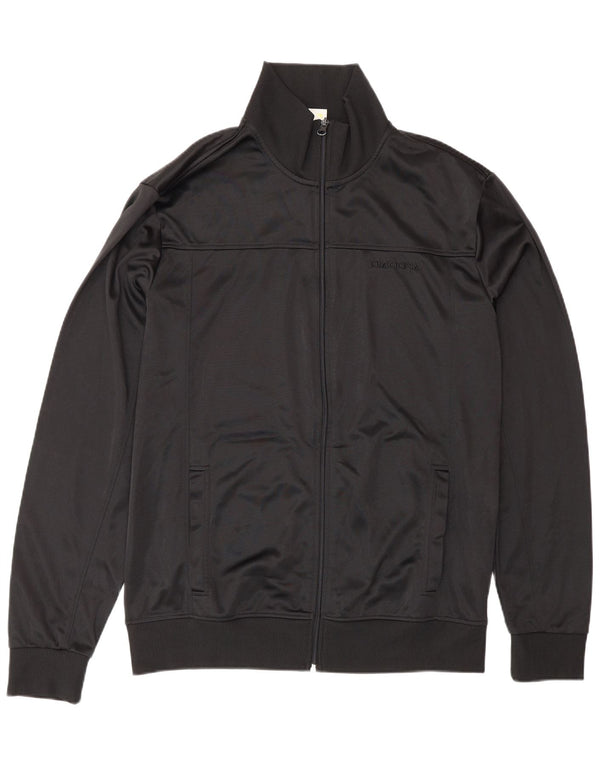 Diadora Mens Tracksuit Top Jacket XL Black Polyester
