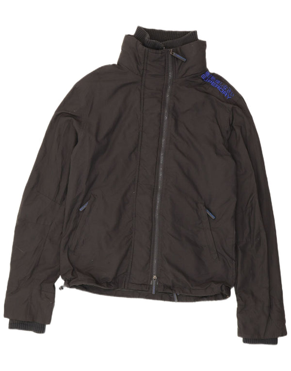 Giacca antipioggia da uomo Superdry UK 42 XL nylon grigio