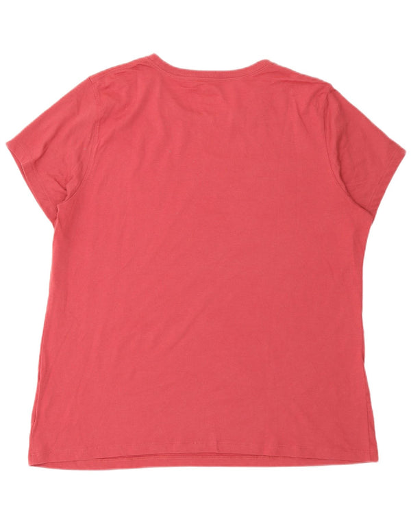 T-shirt grafica da uomo New Balance Top XL in cotone rosa