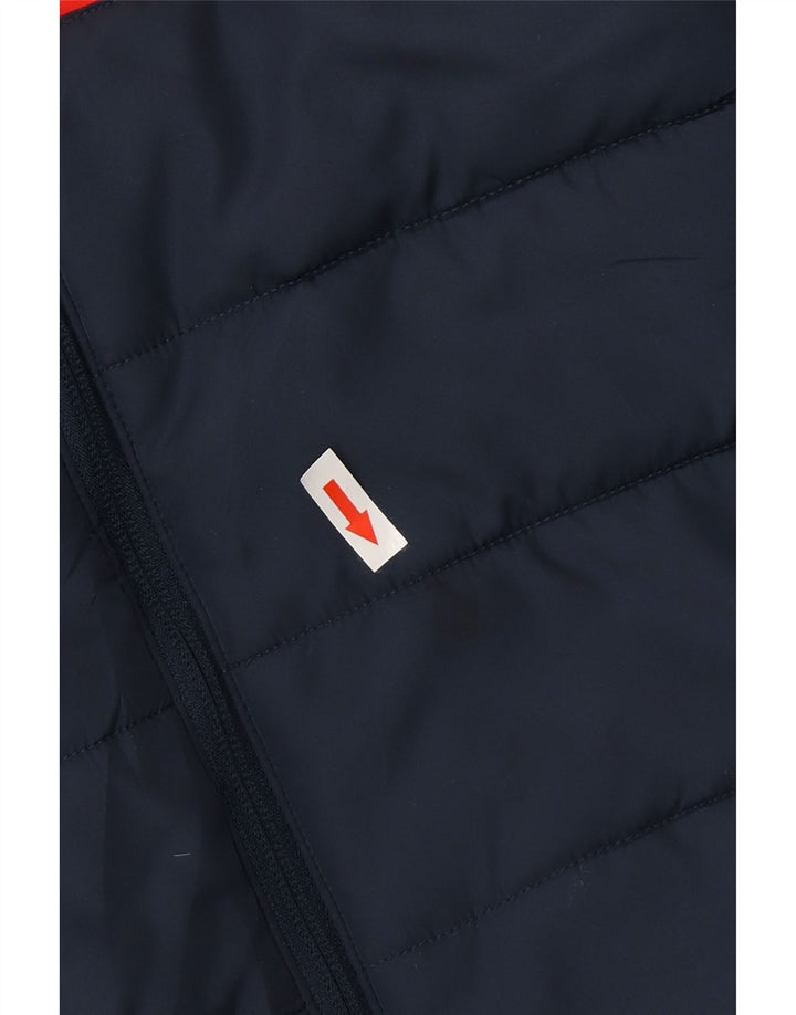 Gilet imbottito Puma da ragazzo 7-8 anni in poliestere color block blu navy
