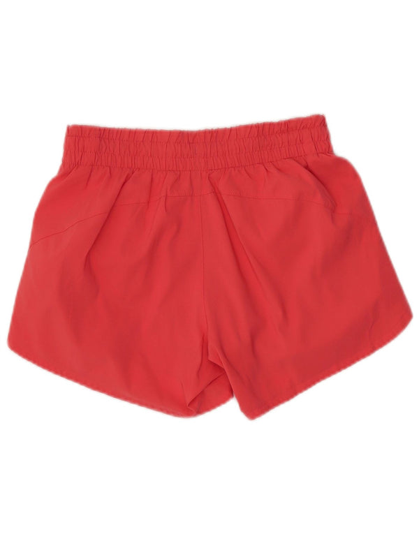 Pantaloncini sportivi da donna ATHLETA UK 4 XS rosso poliestere