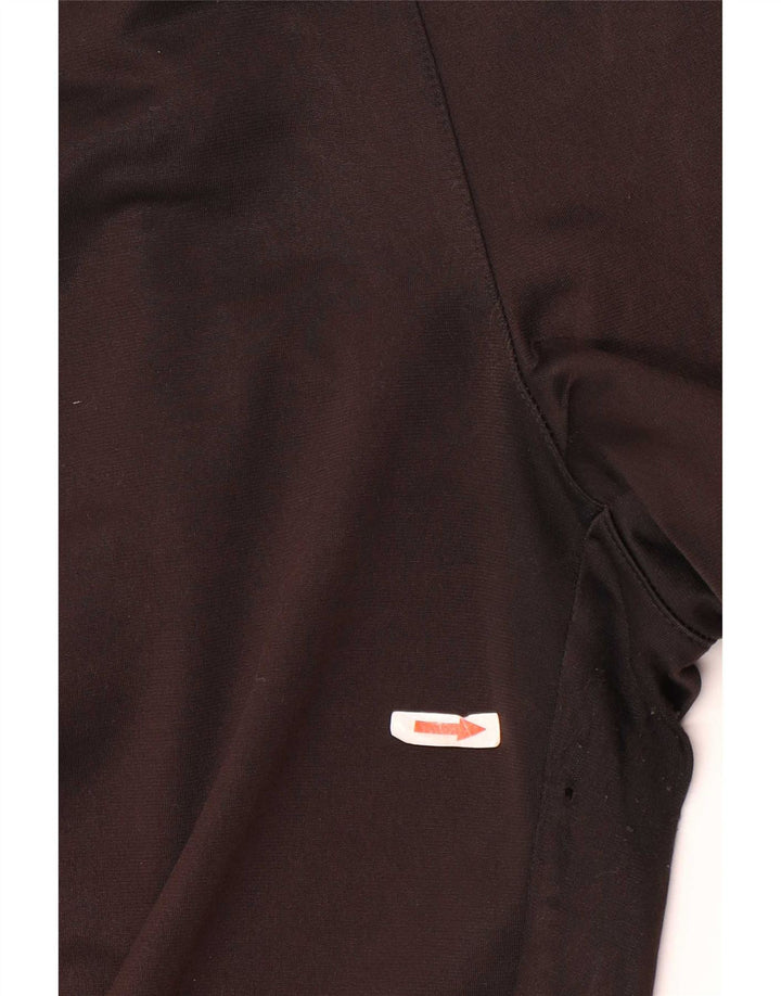 Pantaloni da tuta grafici da uomo Diadora Large in poliestere color block nero