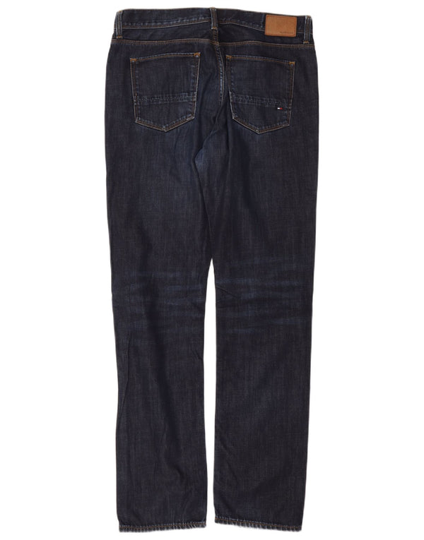 Tommy Hilfiger Uomo Mercer Regular Fit Jeans dritti W34 L34 Blu Navy