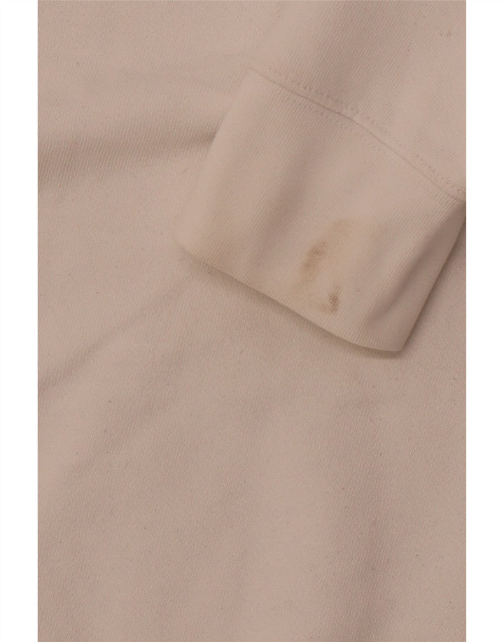 Maglione con cappuccio grafico da uomo Levi's grande in cotone bianco