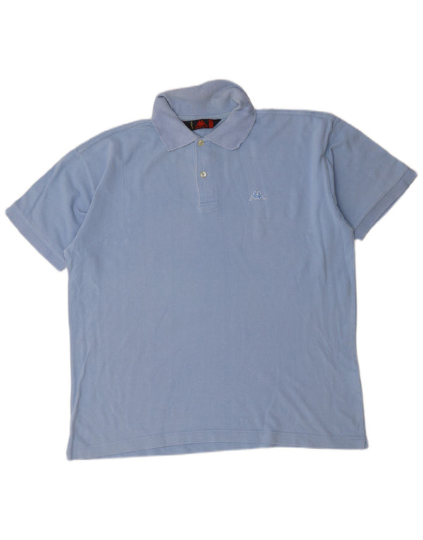 Polo Kappa Uomo 2XL Cotone Blu