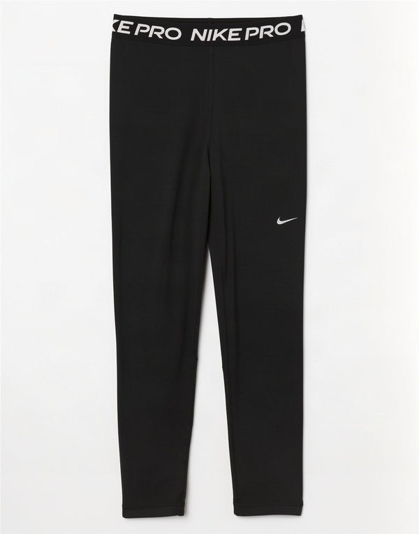 Leggings Nike Dri Fit Graphic Crop da donna UK 12 medio nero poliestere