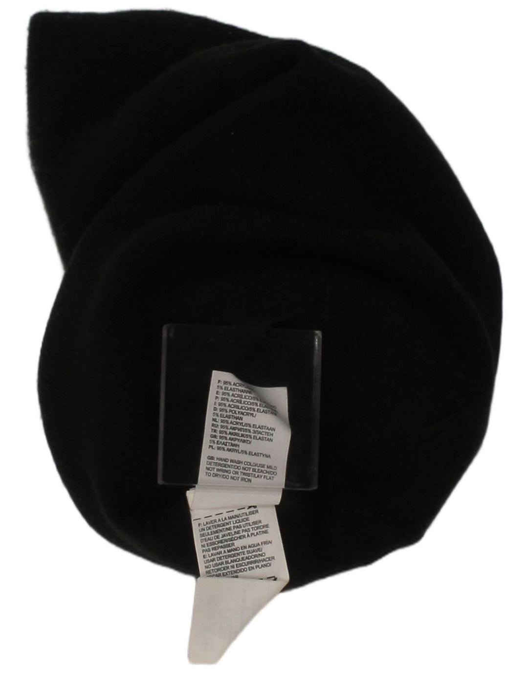 Berretto in maglia da uomo The North Face, taglia unica, in acrilico a strisce nere