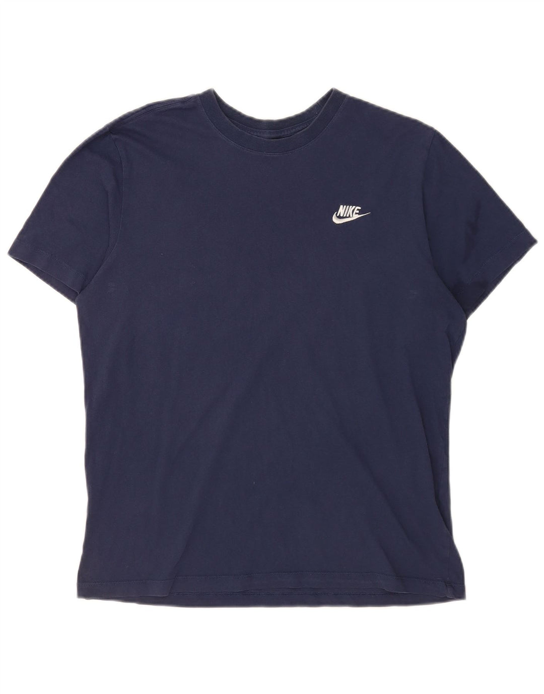 T-shirt da uomo Nike Top in cotone blu navy medio