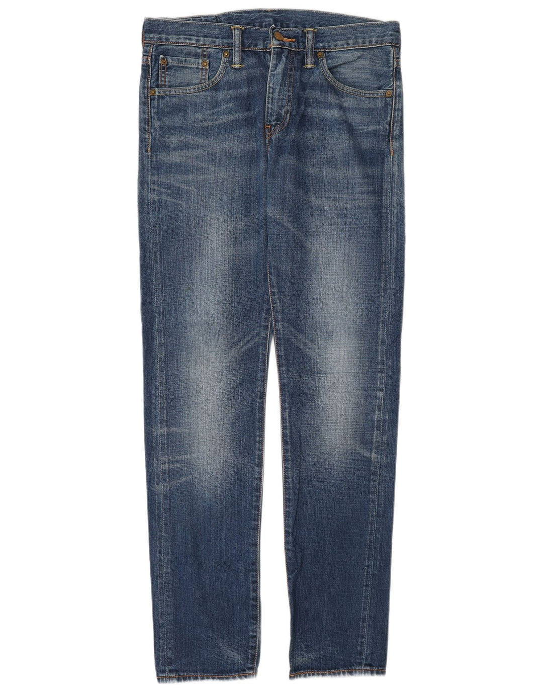 Levi's Uomo 508 Regular Tapered Jeans W29 L32 Cotone Blu