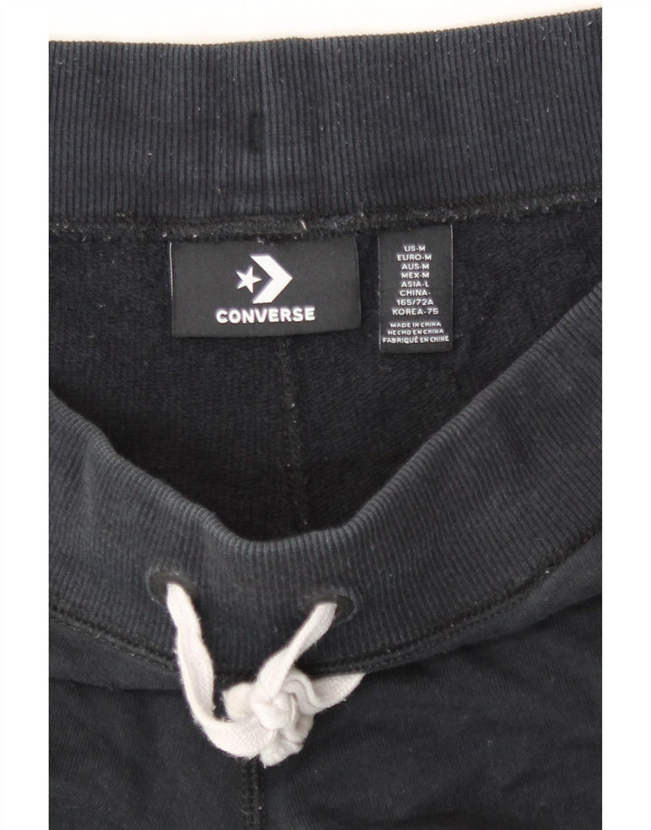 Pantaloncini sportivi Converse da donna UK 14 medio cotone nero