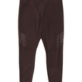 NEW BALANCE Womens Leggings UK 16 Large  Black Spotted Polyester