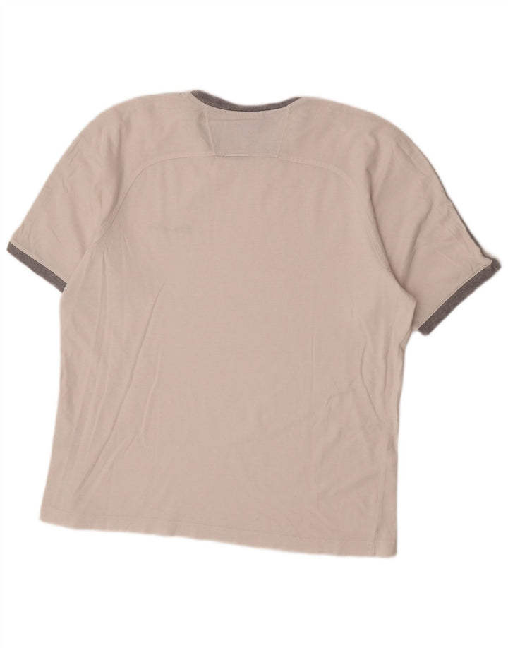 T-shirt da uomo Champion Top a righe bianche grandi