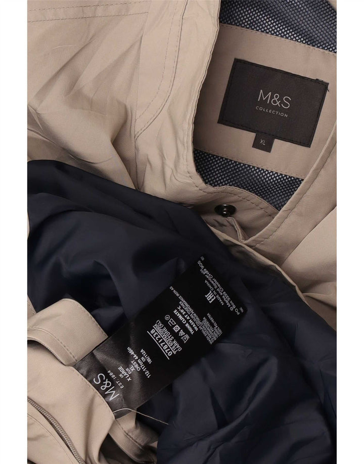 Giacca multiuso da uomo Marks & Spencer UK 42 XL Poliestere grigio