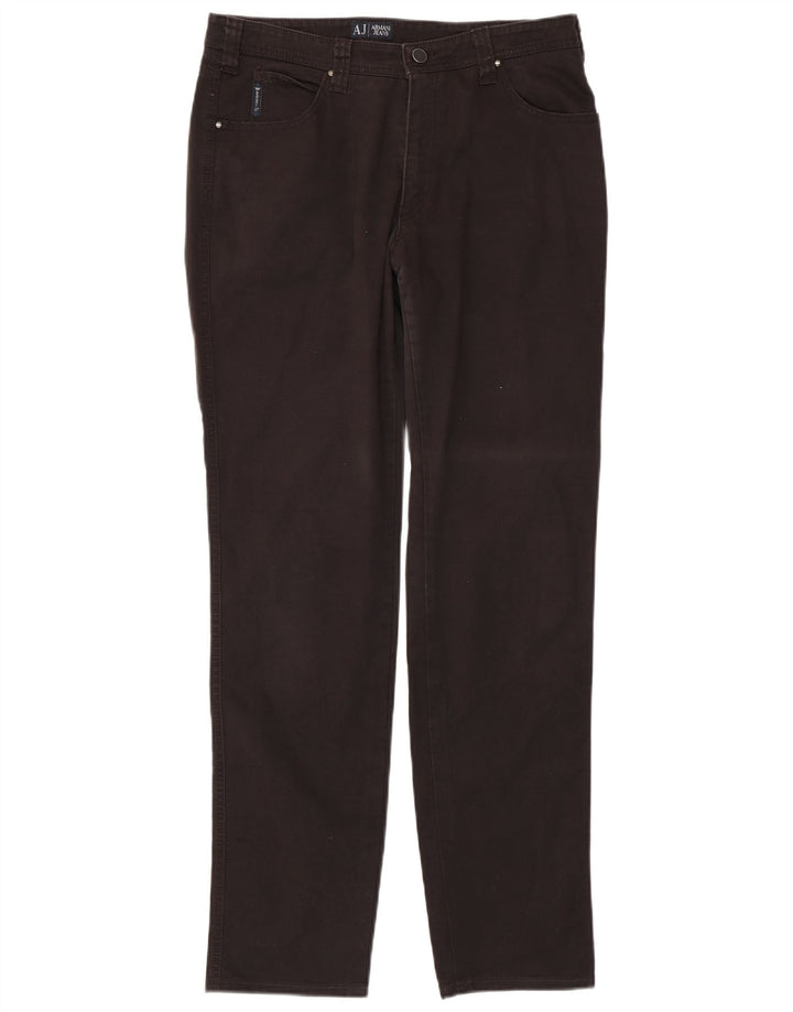 Jeans slim da uomo Armani W33 L33 cotone nero