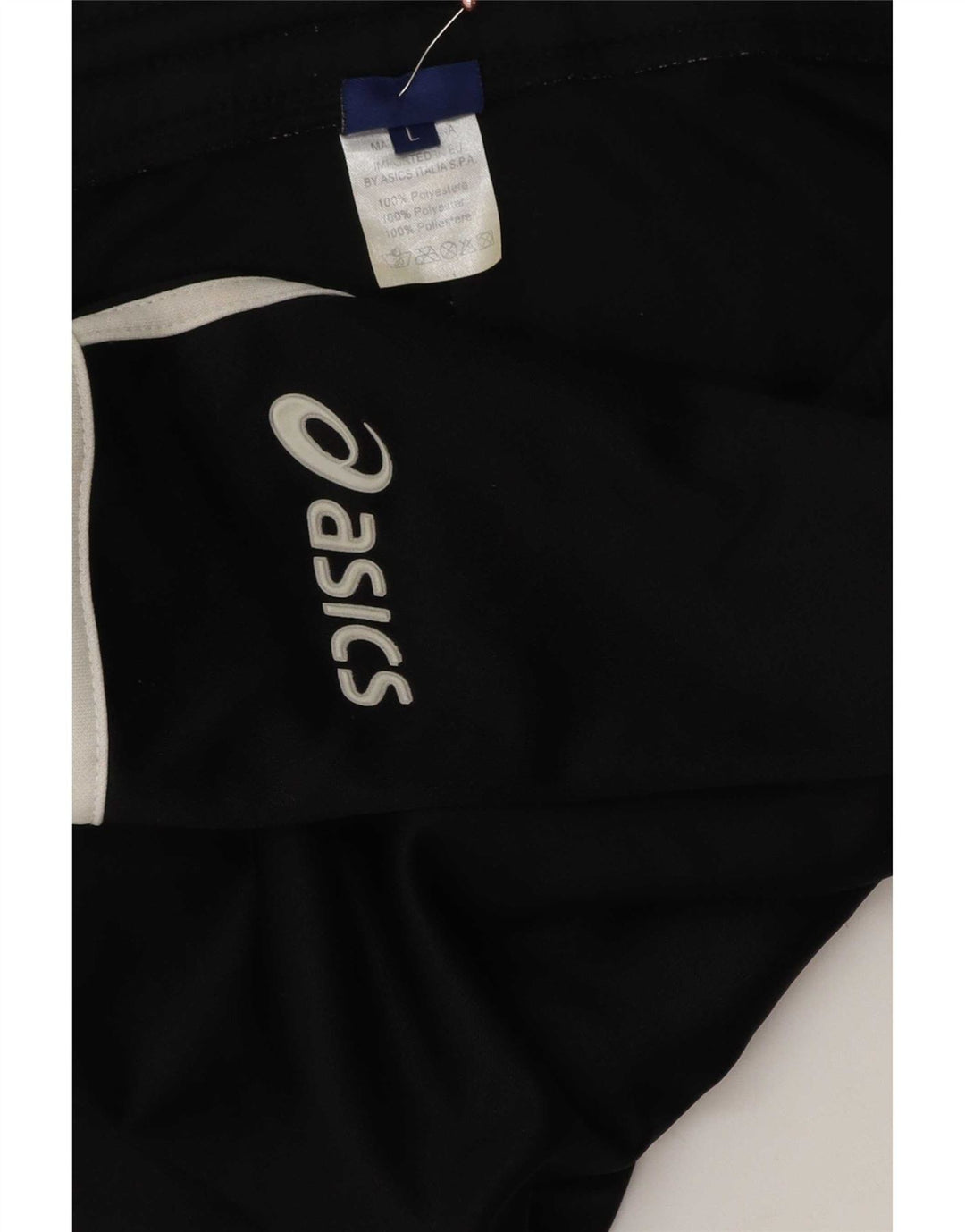 Pantaloncini sportivi da uomo Asics grandi neri in poliestere