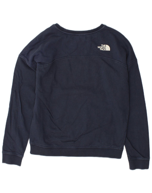 Felpa grafica da donna The North Face Felpa UK 14 Medium Blu Navy