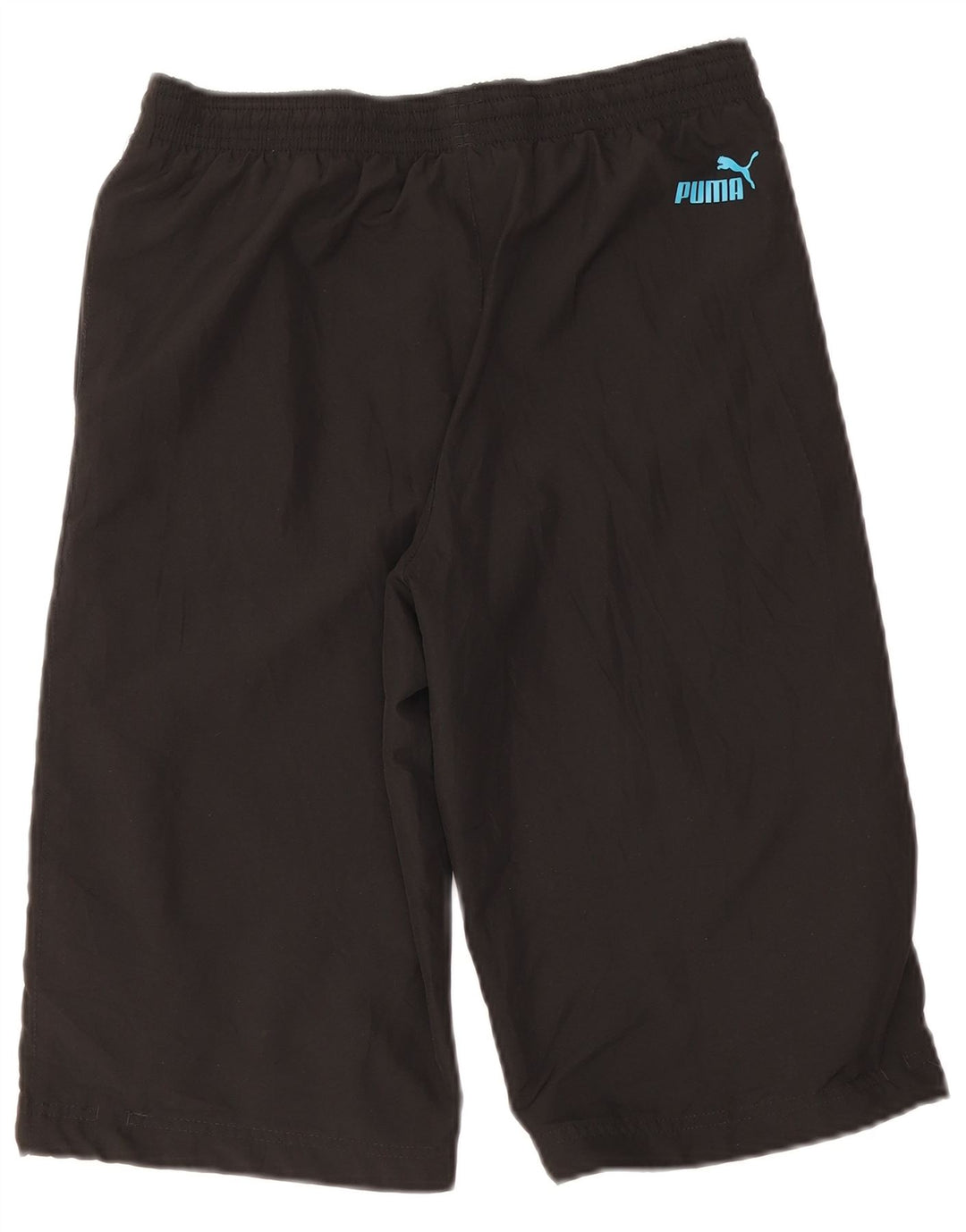 Pantaloncini sportivi grafici Puma da ragazzo 13-14 anni in poliestere nero