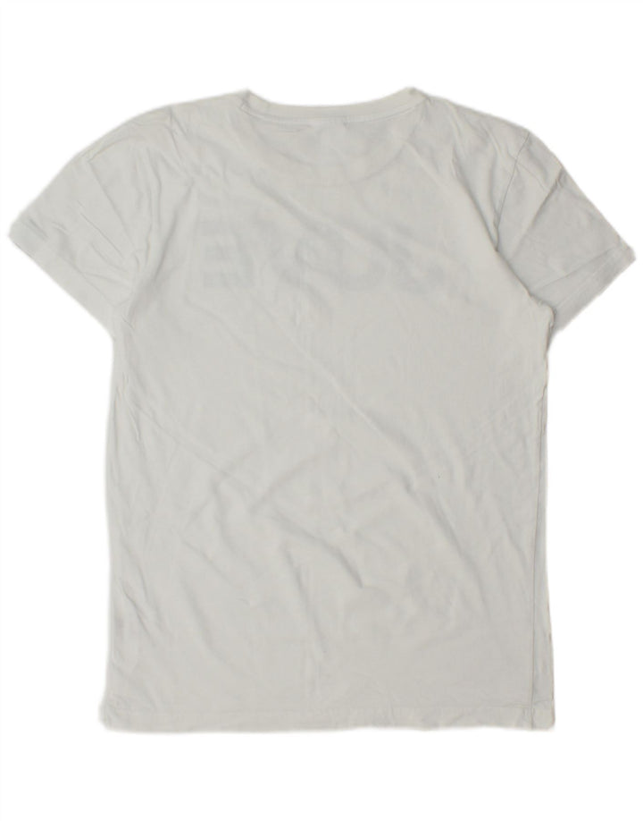 T-shirt grafica da uomo Adidas Top piccola bianca