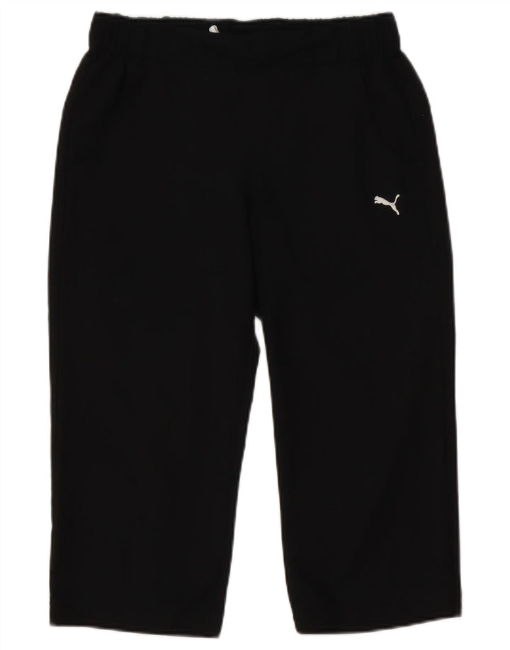 Pantaloni della tuta Puma da donna Capri UK 10 piccoli neri