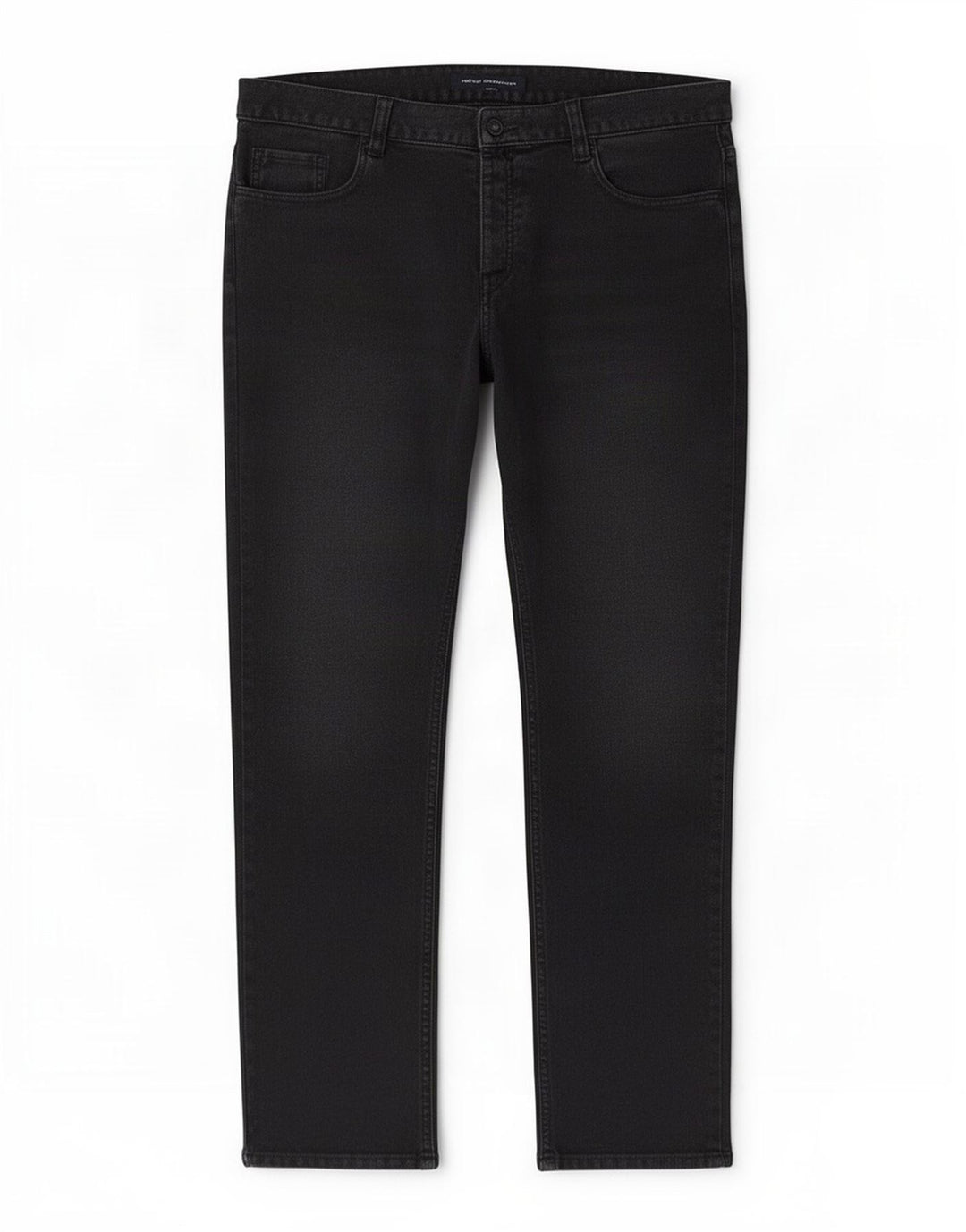 Jeans dritti da uomo French Connection W36 L32 cotone nero