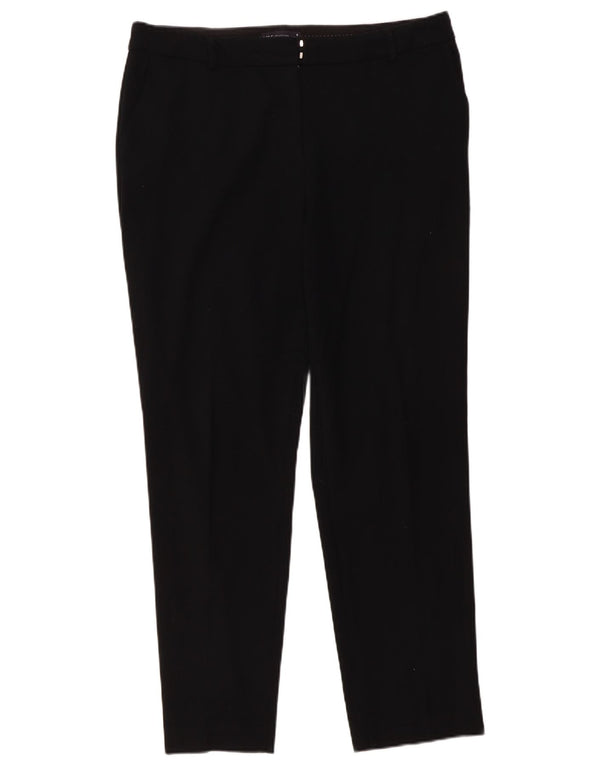Pantaloni casual affusolati da donna Marks & Spencer UK 16 Large W36 L30 Neri
