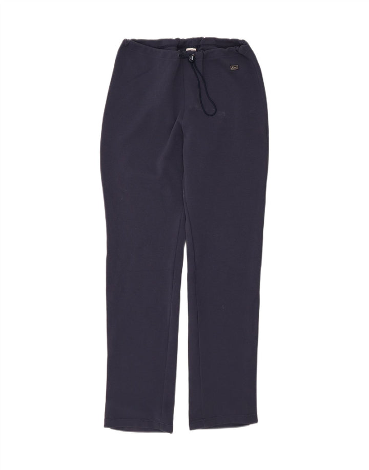 ASICS Womens Full Tracksuit UK 16 Large  Blue Colourblock Polyester Vintage Asics and Second-Hand Asics from Messina Hembry 