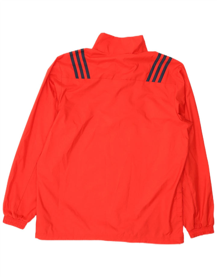 Giacca da uomo Adidas Munster Rugby Graphic Pullover Tuta da ginnastica grande rossa