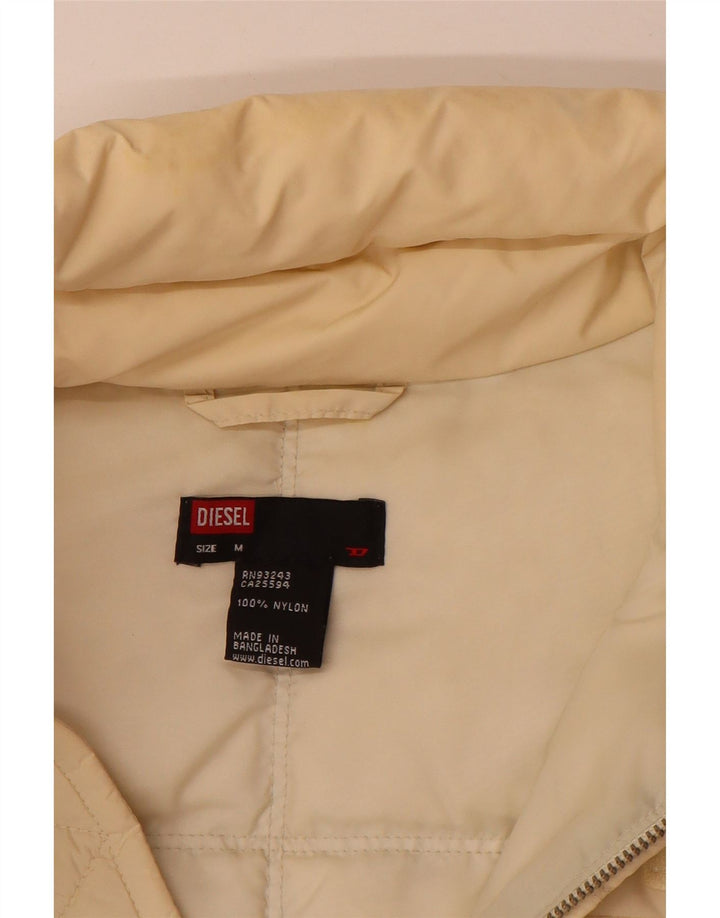 Giacca imbottita da uomo Diesel UK 38 Poliammide beige medio