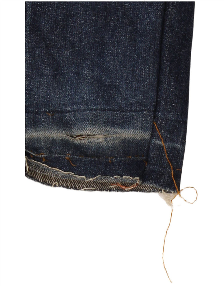 DOLCE & GABBANA Jeans bootcut da donna attillati a vita bassa W34 L30 Blu