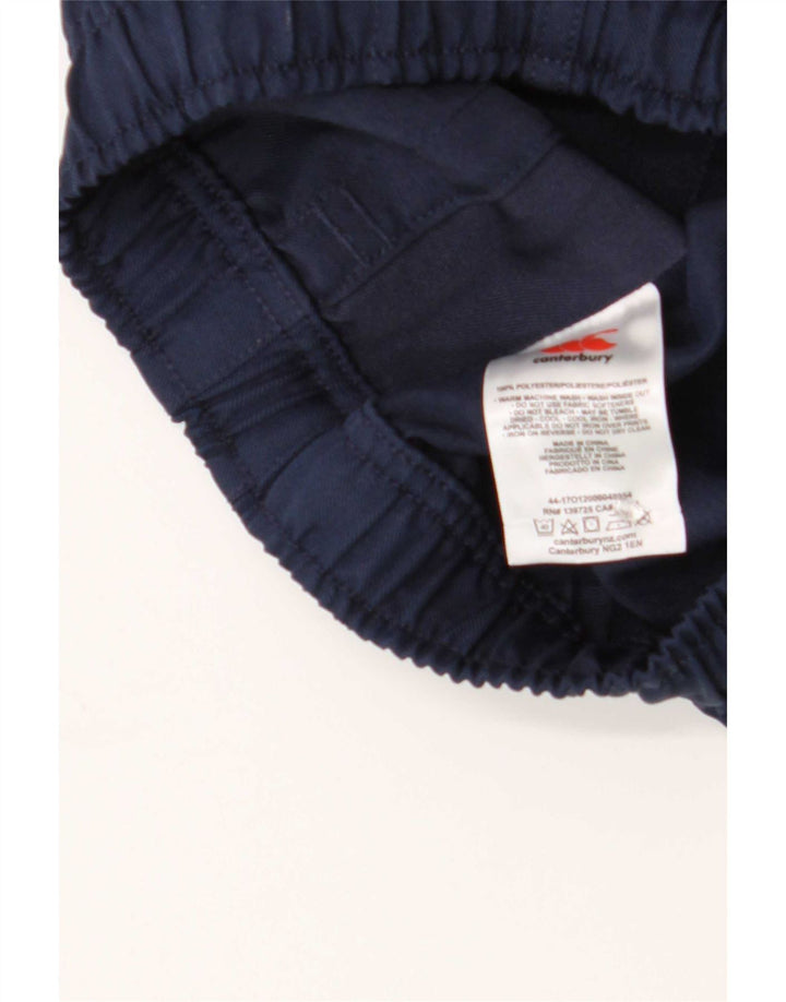 Pantaloncini sportivi da uomo Canterbury XL blu navy in poliestere
