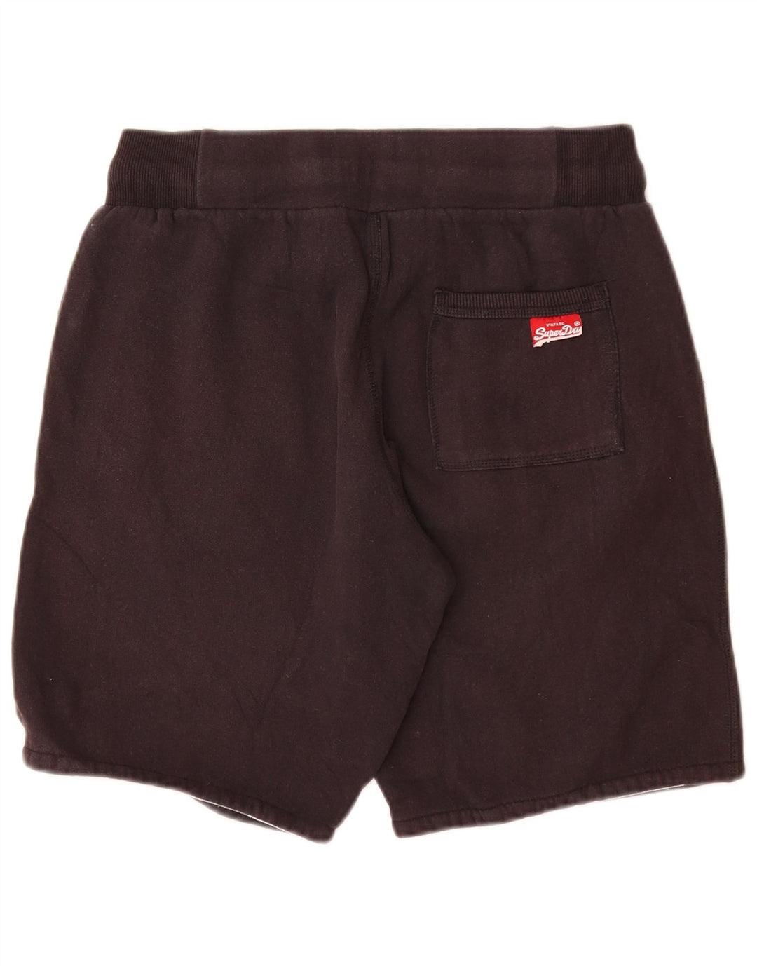 Pantaloncini sportivi grafici da donna SUPERDRY UK 12 Cotone grigio medio