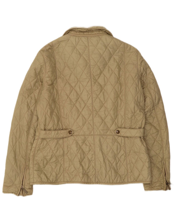 Giacca trapuntata da donna Barbour UK 14 grande verde