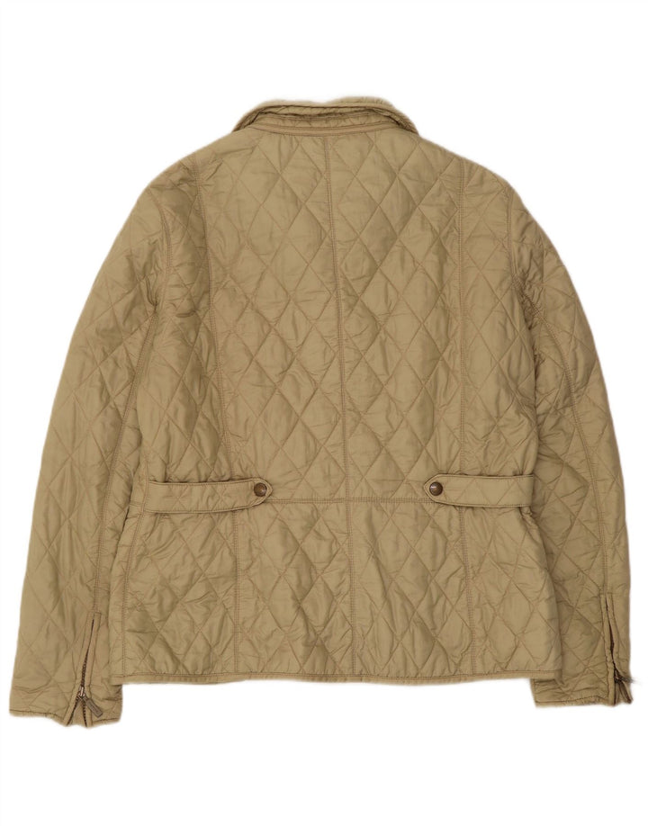 Giacca trapuntata da donna Barbour UK 14 grande verde